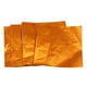 thumbnail image 5 of 100x Paquete De Caramelo De Chocolate Papel De Aluminio Linfool De Aluminio Wrappers Orange Sunnimix Envoltorios cuadrados de lámina, 5 of 6