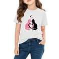 thumbnail image 3 of breaise Short Sleeve Tshirt for Boys Girls Valentine's Day Graphic Shirt 2026 Summer Loose Fit Crewneck Tops, 3 of 9