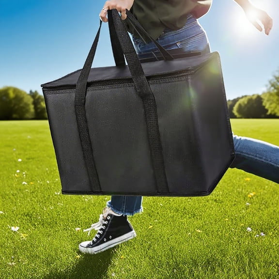 2-Pack Travel Cooler Bag for Airplane Insulated Food Delivery Bag Cooler Bags Keep Food Warm Catering Therma for doordash Catering Cooler Bags Keep Food Warm Catering Therma Catering Shopper