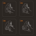 thumbnail image 4 of Fortalecedor de Agarre de Mano Agarre de Resorte 10-100KG Agarre Contable Ajustable Brazo MúSculo MuñEca Entrenamiento Agarre de Mano, Negro, 4 of 5