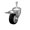 Swivel - Total Lock Brake - Black, variant on 4 Inch Black Polyurethane Wheel Swivel 10mm Threaded Stem Caster SCC