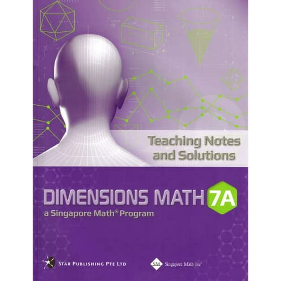 Pre-Owned Dimensions Math Teaching Notes and Solutions 7A, 9789814431781, 9814431788, Paperback,