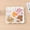 White, variant on Kiplyki Cyber Wheats Straw Candy Tray Nut Snacks Fruit Tray Compartment Round Dried Fruit Tray Squares Solid Color Snacks Refreshment Tray Candy Snack Tray Organizer