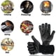 thumbnail image 4 of Gloves 800c Heat Resistant Grill Gloves Fireproof Barbecue Grilling Potholders Silicone Non-slip Barbeque Gloves For Bbq, Cooking, Baking, Grilling, W, 4 of 5