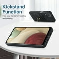 thumbnail image 5 of Dteck Wallet Case for Samsung Galaxy A12 5G with Ring Stand, PU Leather Minimalist Case with Card Holder Kickstand Slim Protective Cover for Samsung Galaxy A12 5G,Black, 5 of 8
