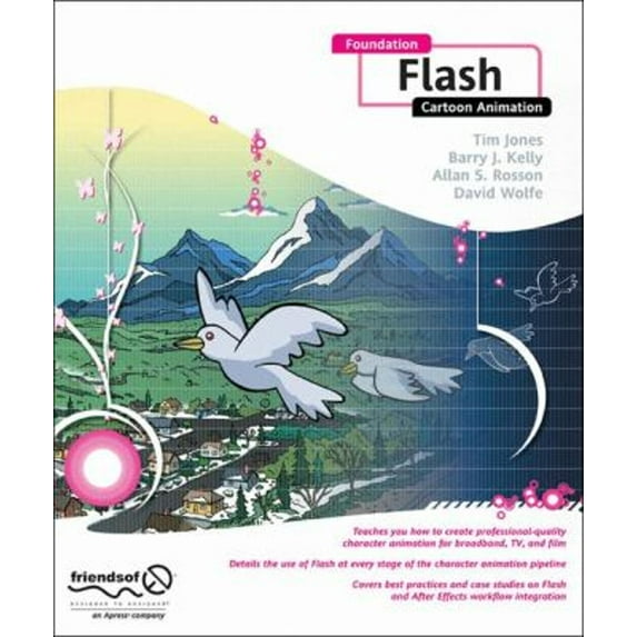 Pre-Owned Foundation Flash Cartoon Animation (Paperback) by Barry Kelly, Tim Jones, David Wolfe