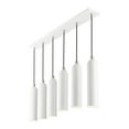 thumbnail image 4 of 46757-69 Livex Lighting Ardmore - 6 Light Linear Pendant in Mid Century Modern Style - 4.5 Inches wide by 16.5 Inches high-Shiny White Finish, 4 of 8