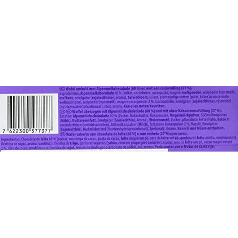 Milka Choco Wafer 30 Pieces (900g) - Walmart.com
