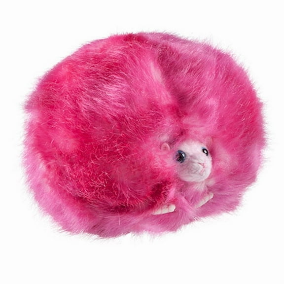 I Love Characters Pygmy Puff Stuffed Animal & Plush Toy with Sound, Pink