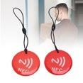 thumbnail image 1 of Fob 10 Uds Llavero NFC Para Chips NTAG213 Tarjeta NFC Programable Compatible Con Todos Los Teléfonos Y Dispositivos Móviles Habilitados Para NFC, 1 of 7