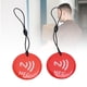 thumbnail image 1 of Fob 10 Uds Llavero NFC Para Chips NTAG213 Tarjeta NFC Programable Compatible Con Todos Los Teléfonos Y Dispositivos Móviles Habilitados Para NFC, 1 of 7