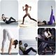 thumbnail image 5 of Crday Leggings de mujer de cintura alta con control de barriga, pantalones de yoga opacos, regalo mantecoso, 5 of 5