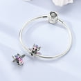 thumbnail image 4 of MULA Original Animals Insects 925 Sterling Silver DIY Charms 5A Zircon fit Charms Bracelets for Women Jewelry, 4 of 6