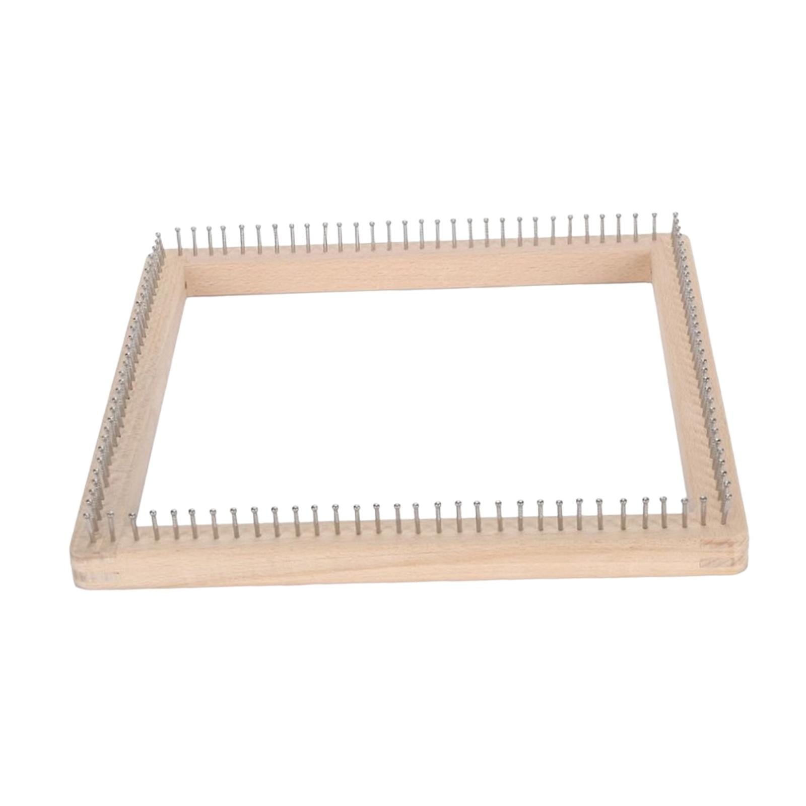 Wxqbjtam Knitting Board Knitting Loom DIY Craft Supplies Multifunctional DIY Supplies for 30cmx30cmx3.5cm