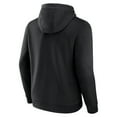 thumbnail image 3 of Men's Fanatics Black Anaheim Ducks Wordmark Logo Fleece Pullover Hoodie, 3 of 3