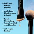 thumbnail image 2 of e.l.f. Cosmetics Cream & Powder Face Brush, 2 of 8
