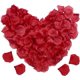 thumbnail image 1 of Pétalos De Rosa De Seda Artificial Rojo, Pétalos de Flores Artificiales para el Día de San Valentín y Bodas, Decoración, Confetti, Flores de Boda, 1 of 4