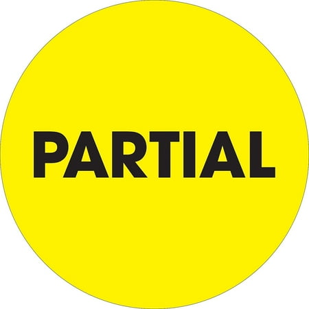 UPC: 0848109016115 | Tape Logic Labels  Partial  2  Circle Fluorescent Yellow 500/Roll DL1277