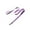 Purple, variant on Reflective Nylon Dog Leash Heavy Duty, Two Handles with Padded for Extra Control Outside Durable Training Lead for Small Medium Large Breed Pet Dogs, 70.8in Long 1-inch Width