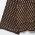 thumbnail image 6 of Uootdi Vintage Sweaters for Women Lapel Plaid Cardigans Button Down Chunky Knit Cardigan Sweater Jacket Coat with Pockets, 6 of 8