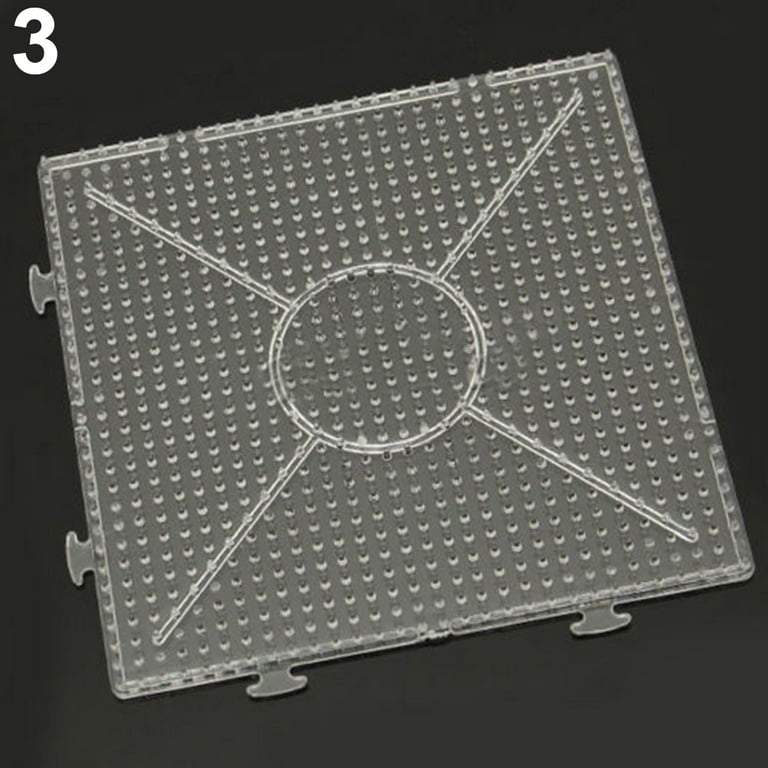 Small & Large Basic Shapes Clear Pegboards - 5 Ct