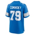 thumbnail image 3 of Men's Nike John Cominsky  Blue Detroit Lions Team Game Jersey, 3 of 6