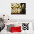 thumbnail image 5 of PALNKART Fruit Wall Art French Fruit Vintage Painting Vintage Lemon Pictures Antique Fruit Farmhouse Still Life Artwork Kitchen Still Life Prints Lemon Tree Artwork For Wall  20x16in, 5 of 6