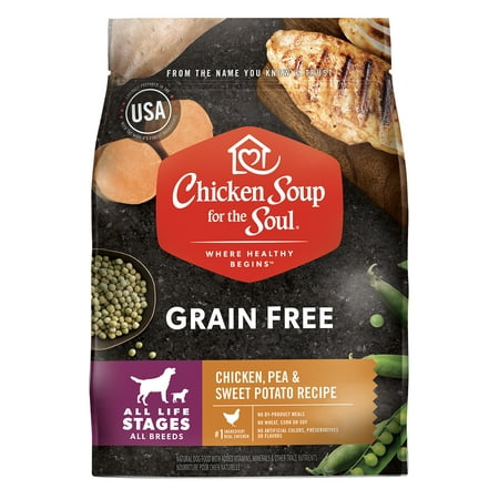 Chicken Soup Grain Free - Chicken, Pea & Sweet Potato Recipe - Dog 4lb