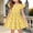 F-179Yellow, variant on ZHOGXU Toddler Kids Girls Easter Dress Flying Sleeve Round Neck Cute Bunny Print Comfortable Fashiona Loose Fit Dresses For Celebration Party,Beige,2-3 Years