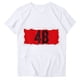 thumbnail image 2 of Fiudx Ropa de Mujer Blusa de Manga Corta con Estampado de Moda para Mujer, Divertida Camiseta con Cuello Redondo, 2 of 3