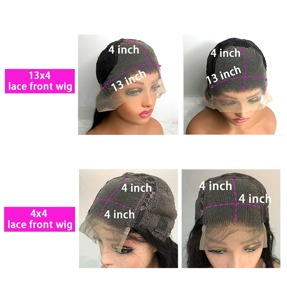 Bob Wig Body Wave Lace Front Human Hair Wigs for Women Pre Plucked Brazilian Hair 13x4 Lace Frontal Wig Hair Replacement 14inch