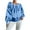 01 Blue, variant on Oversized Sweaters for Women Cozy Fall Winter Crew Neck Lantern Long Sleeve Ladies Pullover Sweater Tops