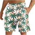 thumbnail image 3 of UVEASISHA Hawaiian Swim Trunks for Men Big and Tall Quick Dry Bathing Suits Novelty Print Loose Board Shorts Drawstring Elastic Waist Beach Shorts Spring Clearance Multicolor M, 3 of 6