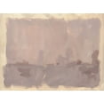 thumbnail image 2 of Green, Jacob 24x19 Black Ornate Wood Framed with Double Matting Museum Art Print Titled - Foggy Inland I, 2 of 4