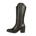 thumbnail image 2 of Bota Vaquera Mujer CASTALIA 256-78 Negro Detalles Plata, 2 of 3