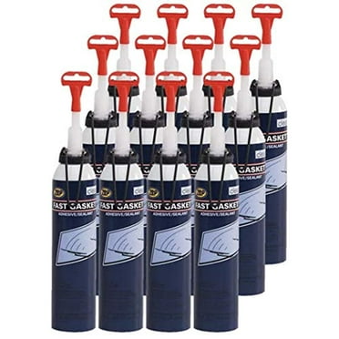 Zep Fast Gasket Clear - 7 oz (Case of 12) 143001 - Clear Silicone Rubber bonding and Sealing Compound