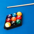 thumbnail image 4 of GSE Games & Sports Expert Black Plastic Billiard Ball Rack. 9 Ball Diamond Pool Ball Rack for 2-1/4" Pool Balls, 4 of 8