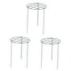 thumbnail image 5 of 3 piezas de silbato de papilla de gravedad de metal marco crecer elegante a través de neumáticos para Red, 5 of 9