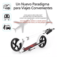 thumbnail image 2 of Scooter Patin Plegable Ajustable Para Adulto Blanco, 2 of 5
