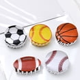 thumbnail image 6 of Basketball Football Baseball Hair Acrylic Large Hair Clip Fashion Hair Decorative Accessories for Girls, 6 of 7