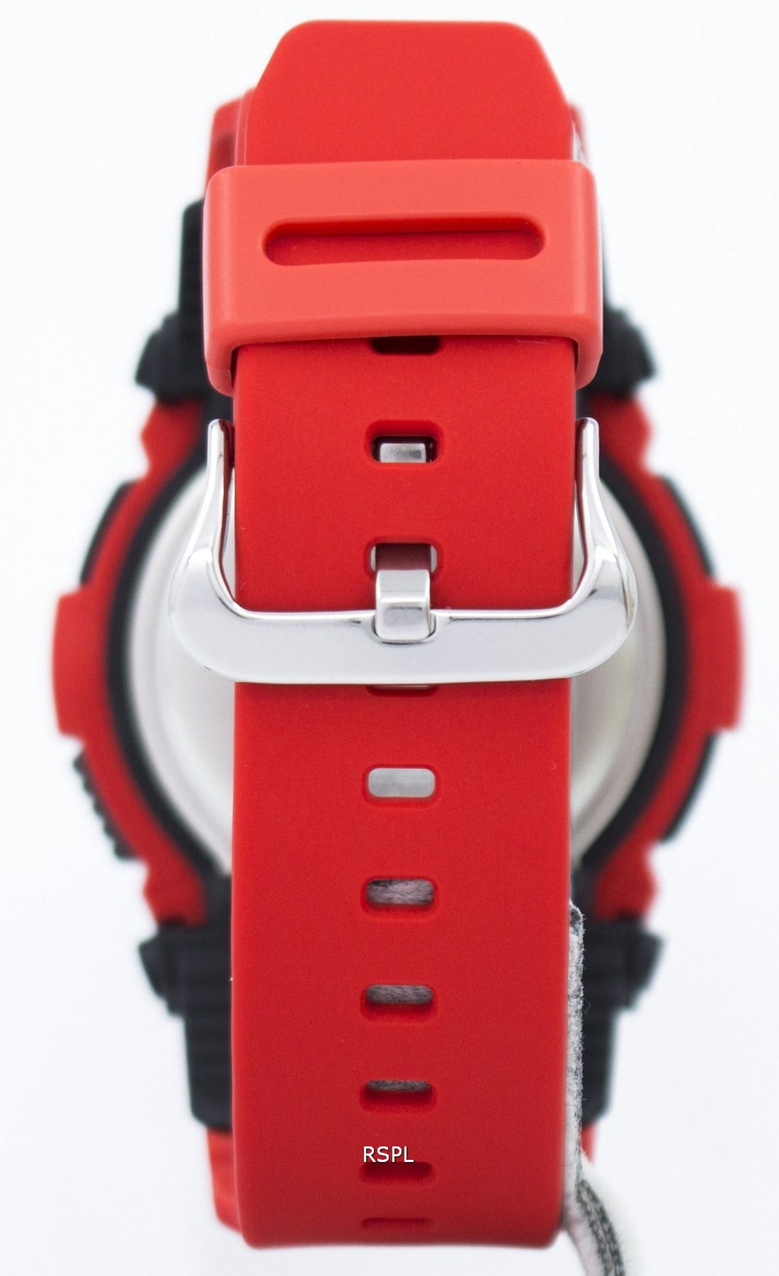 Casio G Shock Men's Watch, Red Resin, Tide Graph, G7900A-4D
