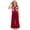 Wine, variant on Piomll Girls Matching Sets Vest With Wide Leg Pleated Pants 2 Pcs Athletic Clothes