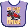 thumbnail image 3 of Inktastic Go Kart Funny Go Karting Boys or Girls Baby Bib, 3 of 4
