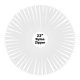 thumbnail image 1 of Mandala Crafts 60 cremalleras de nailon blanco para coser de 22.0 in – Cremalleras de repuesto suministros de costura a granel para sastre, reparación de ropa y proyectos de bricolaje, 1 of 1