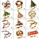 thumbnail image 5 of Advancent Servilletero navideño de acero inoxidable, pañuelos de papel festivos, hebillas, soportes, de ducha nupcial, restaurante, árbol Type3 NO3, 5 of 6