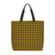 thumbnail image 1 of Easygdp Retro Yellow and Black Houndstooth Bolsa Tote para Mujer, Bolso de Hombro para Trabajo, Playa, Viajes, Compras y Supermercado, 1 of 7