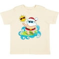 thumbnail image 3 of Inktastic Surfing Santa Boys or Girls Toddler T-Shirt, 3 of 5