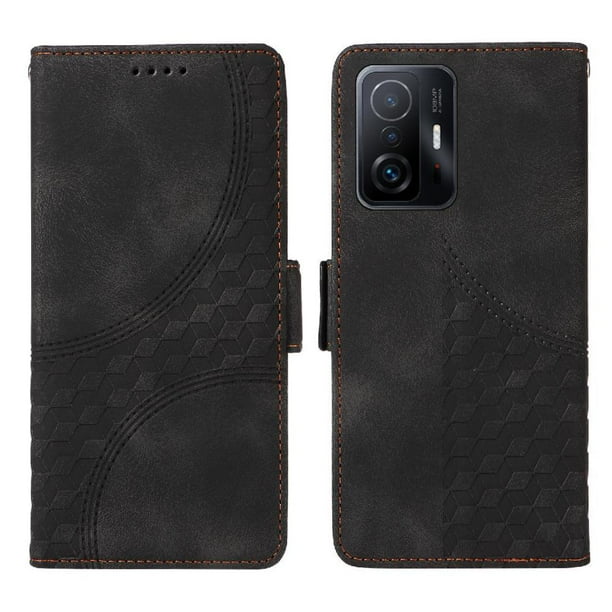 Funda GANGXUN para Xiaomi 11T/11T Pro con diseño acolchado elegante, cuero PU, protección total y ajuste preciso