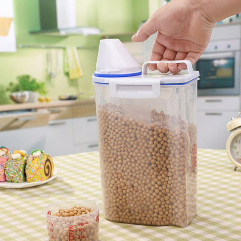 Kitchen Storage Box Food Cereal Storage Containers Plastic Grain