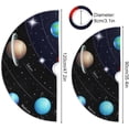 thumbnail image 5 of SKYSONIC Sun Solar System Christmas Tree Skirt 36" Christmas Decorations Indoor Outdoor Tree Skir for Home Holiday Party Decorations Gift, 5 of 5